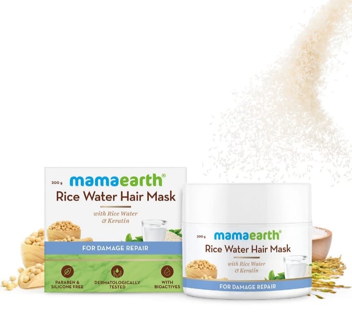 MamaEarth Rice Water Hair Mask (200gm)