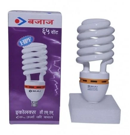 Bajaj Ecolux 65W CFL Bulb 4U E27 (190088)