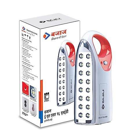 Bajaj ELX 16 LED RED Emergency Light