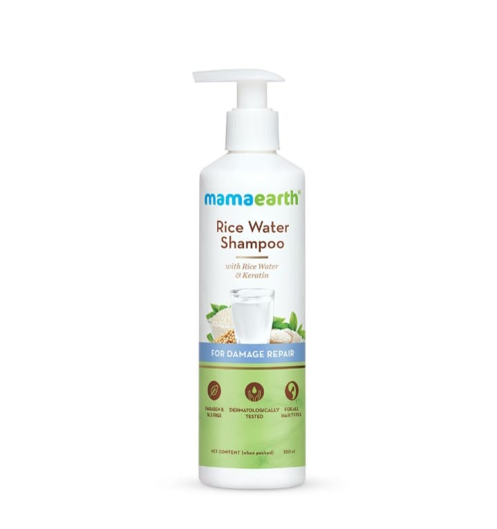 MamaEarth Rice Water Shampoo (250ml)