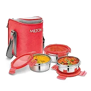 Milton Cube 3 Lunch Box, 300 ml, Set of 3