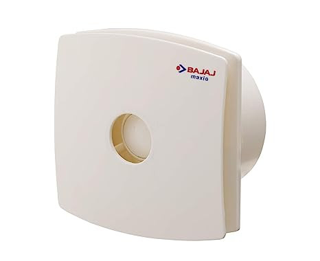 Bajaj Maxio 100 mm Bianco Ex Fan