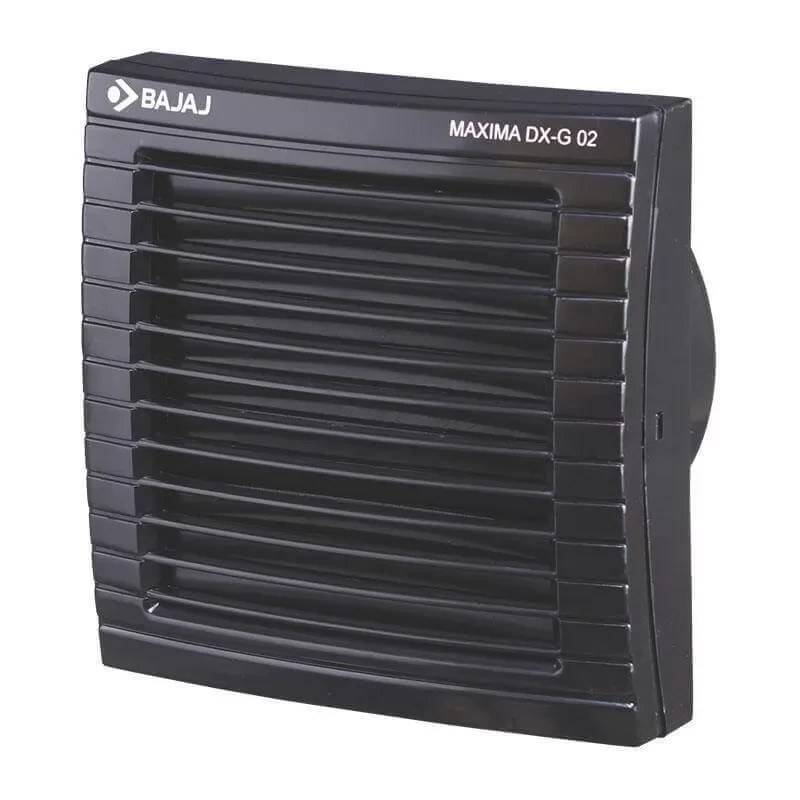 Bajaj Maxima DxI G02 150 mm Dom Exhaust Fan 70073 Black