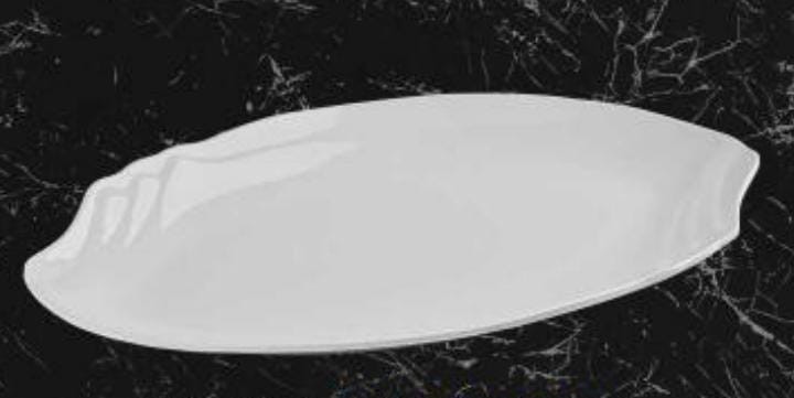 Servewell  Ovate Platter White Pack Of 1
