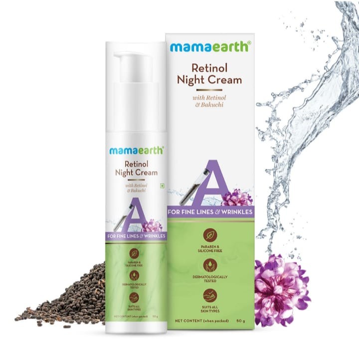 MamaEarth Retinol Night Cream (50gm)
