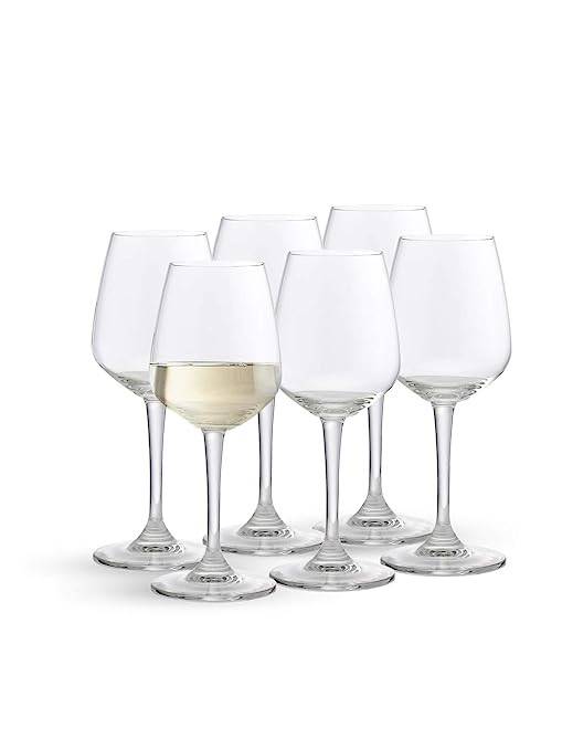 Ocean Fine Rim Lexington White Wine Glass, 240ml, Set of 6