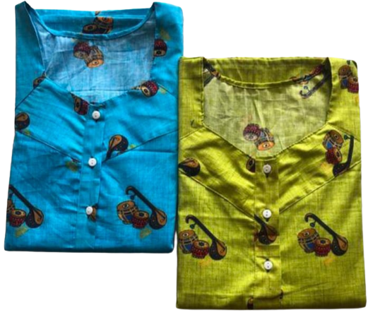 100% Cotton Nighty for Women || Long Length Printed Nighty/Maxi/Night Gown/Night Dress/Nightwear Inner & Sleepwear for Women's