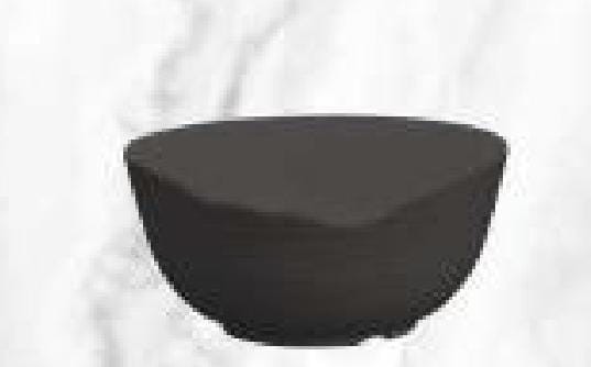 Servewell Matte Dinnerware Crest  Bowls Pack Of 2