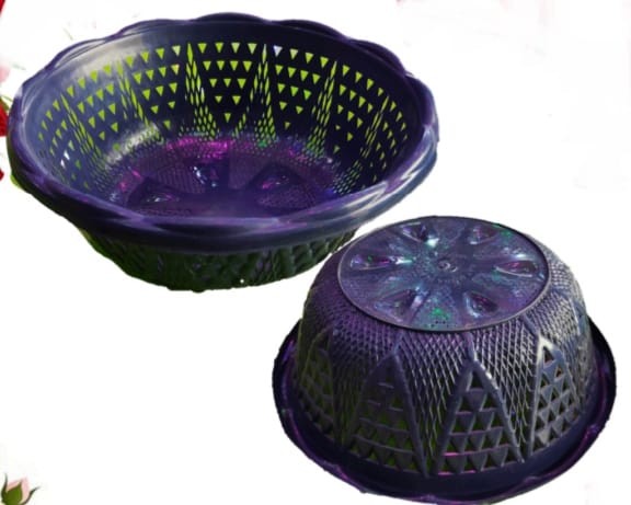 Plastic Basket/Muskan Jhuri (Buy 3 Get 3 Free)