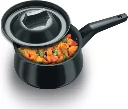 Hawkins Hard Anodised Handi, Biryani Pot (AH20) Handi 2 L with Lid  (Hard Anodised)
