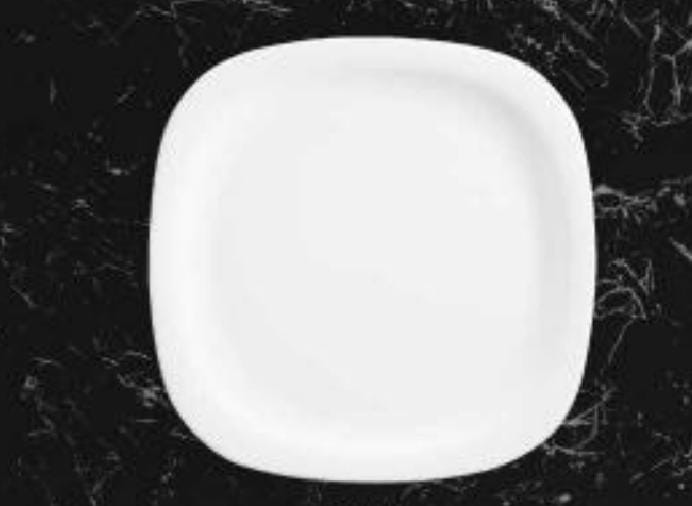 Servewell Dinnerware Square Round Plates Pack Of 3