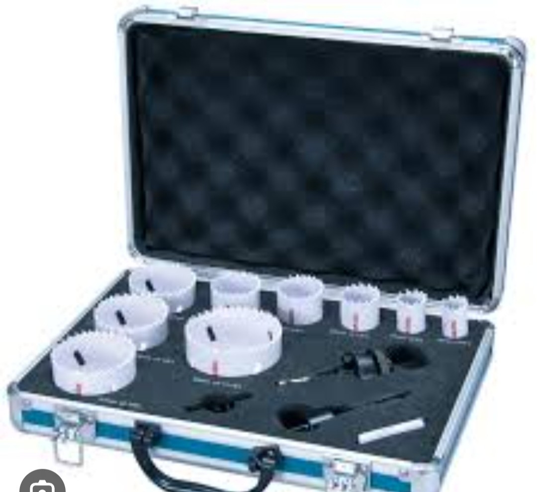 Makita Bim Hole Saw Kit 9 Pc Set (19, 22,29,35,38,51,54,57,68mm)