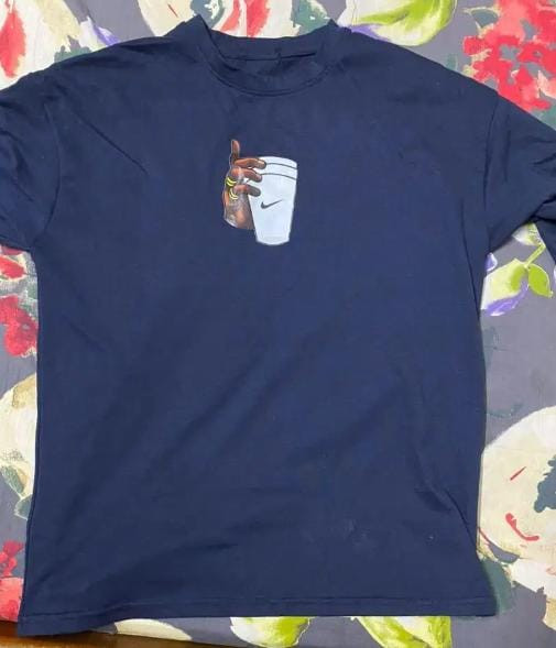 GRAPHIC PRINTED T-SHIRT FOR MEN(LARGE SIZE)