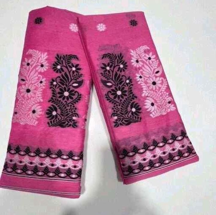 Ac Cotton Mekhla Sador Saree With Blouse