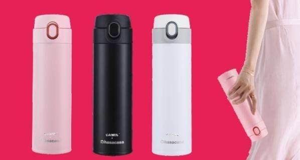 Camel Silk one Touch Lid With Locking Perfect Espresso Size