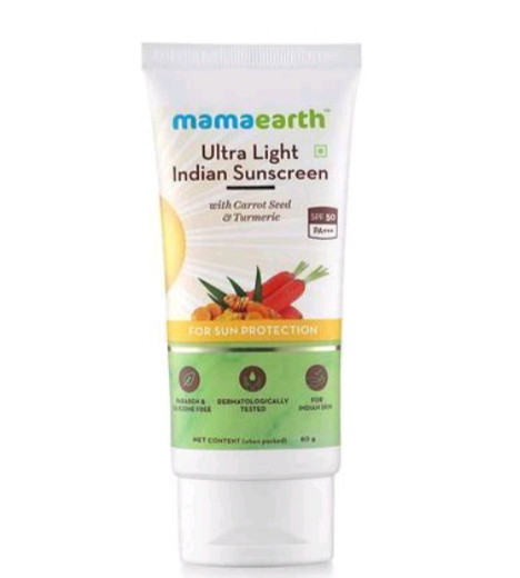 Mama earth ultra light indian Sunscreen 450gm